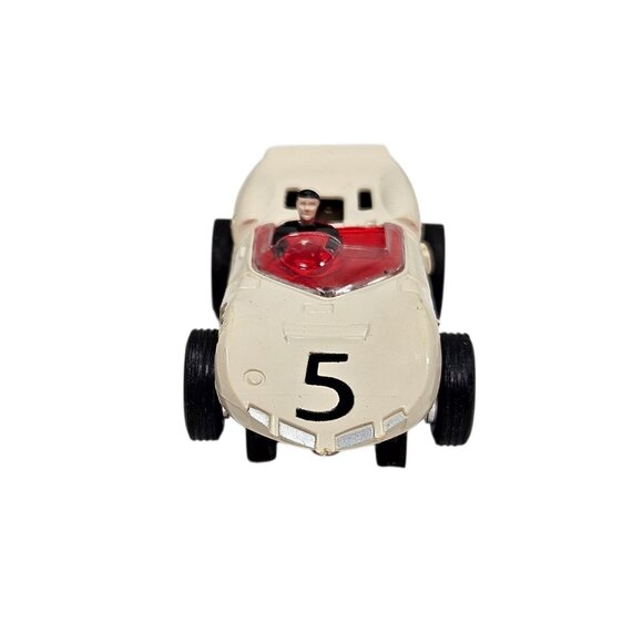 Vintage Aurora ThunderJet T-Jet 1966 Chaparral #1377 White Slot Car #5 - Picture 3 of 10